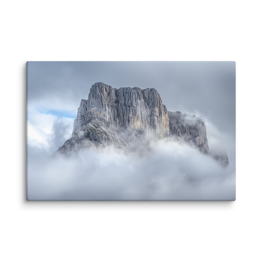 Tableau Photo - Montagne Brumeuse