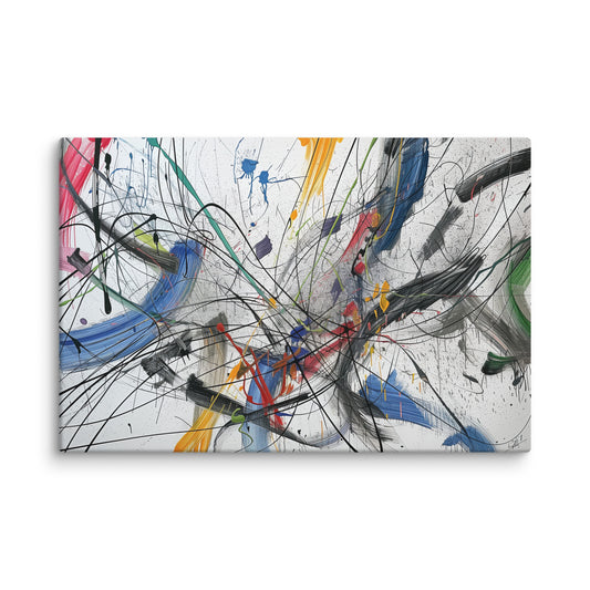 Tableau Art Contemporain Abstrait Affiches, reproductions et œuvres graphiques Art Virtuoso XL  