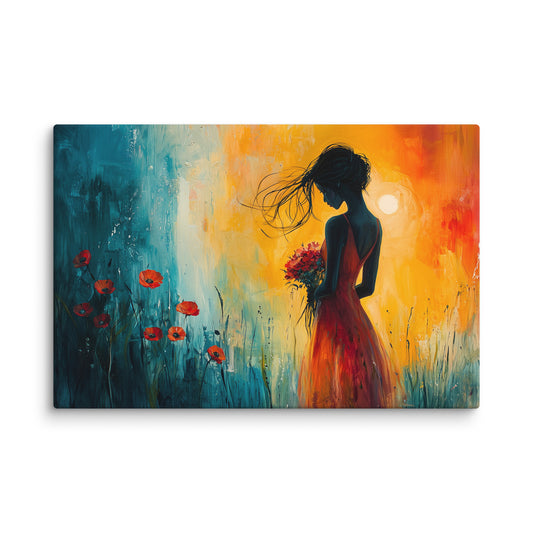 Peinture Romantique - Femme Lyrique