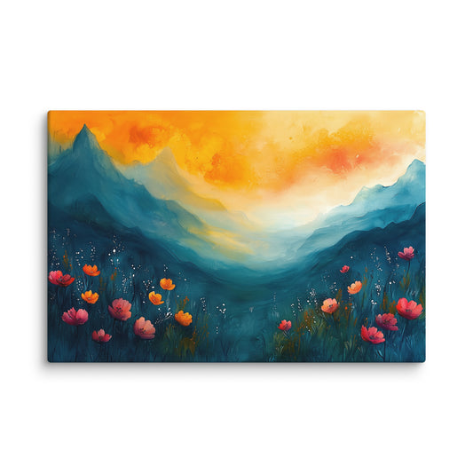 Peinture Romantique - Paysage Bucolique