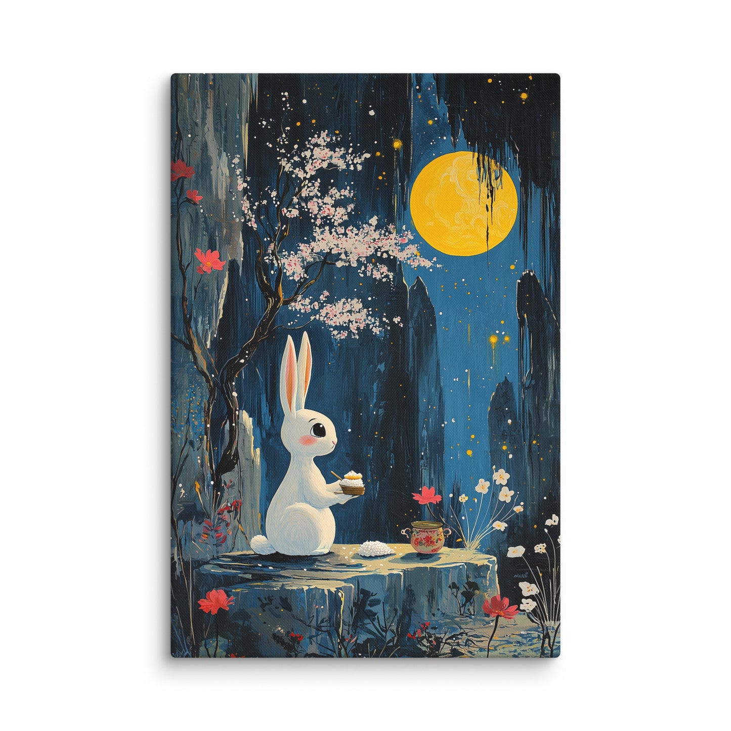 Tableau Enfant Lapin