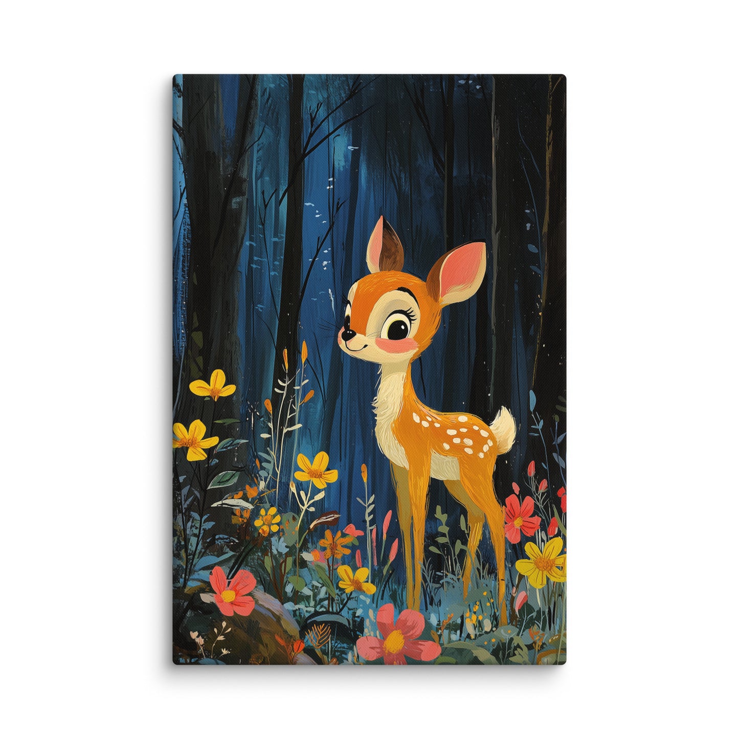 Tableau Biche Enfant