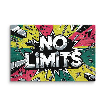 Tableau Graffiti - No Limits Affiches, reproductions et œuvres graphiques Art Virtuoso XL  