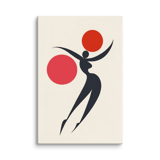 Tableau Minimal - Art Silhouette Affiches, reproductions et œuvres graphiques Art Virtuoso XL  