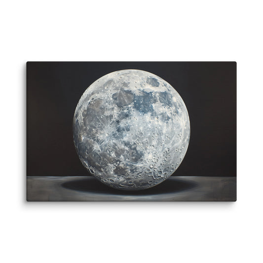 Tableau Lune - Peinture Simple Affiches, reproductions et œuvres graphiques Art Virtuoso XL  