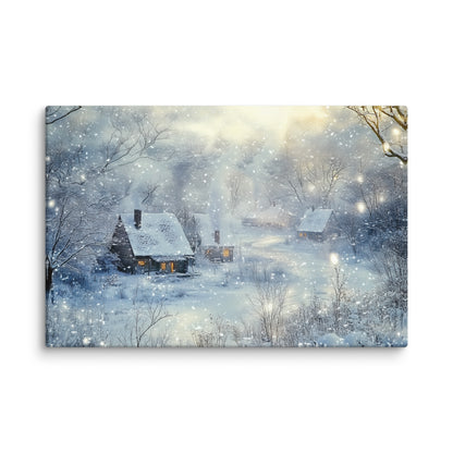 Tableau Paysage d Hiver Affiches, reproductions et œuvres graphiques Art Virtuoso XL  