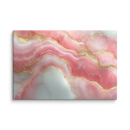 Tableau Rose Moderne - Vagues de Quartz Affiches, reproductions et œuvres graphiques Art Virtuoso XL