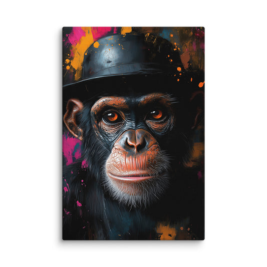 Tableau Street Art Singe : Monkey Business Affiches, reproductions et œuvres graphiques Art Virtuoso XL