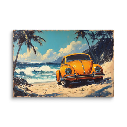 Tableau Toile Vintage : California Beetle Affiches, reproductions et œuvres graphiques Art Virtuoso XL