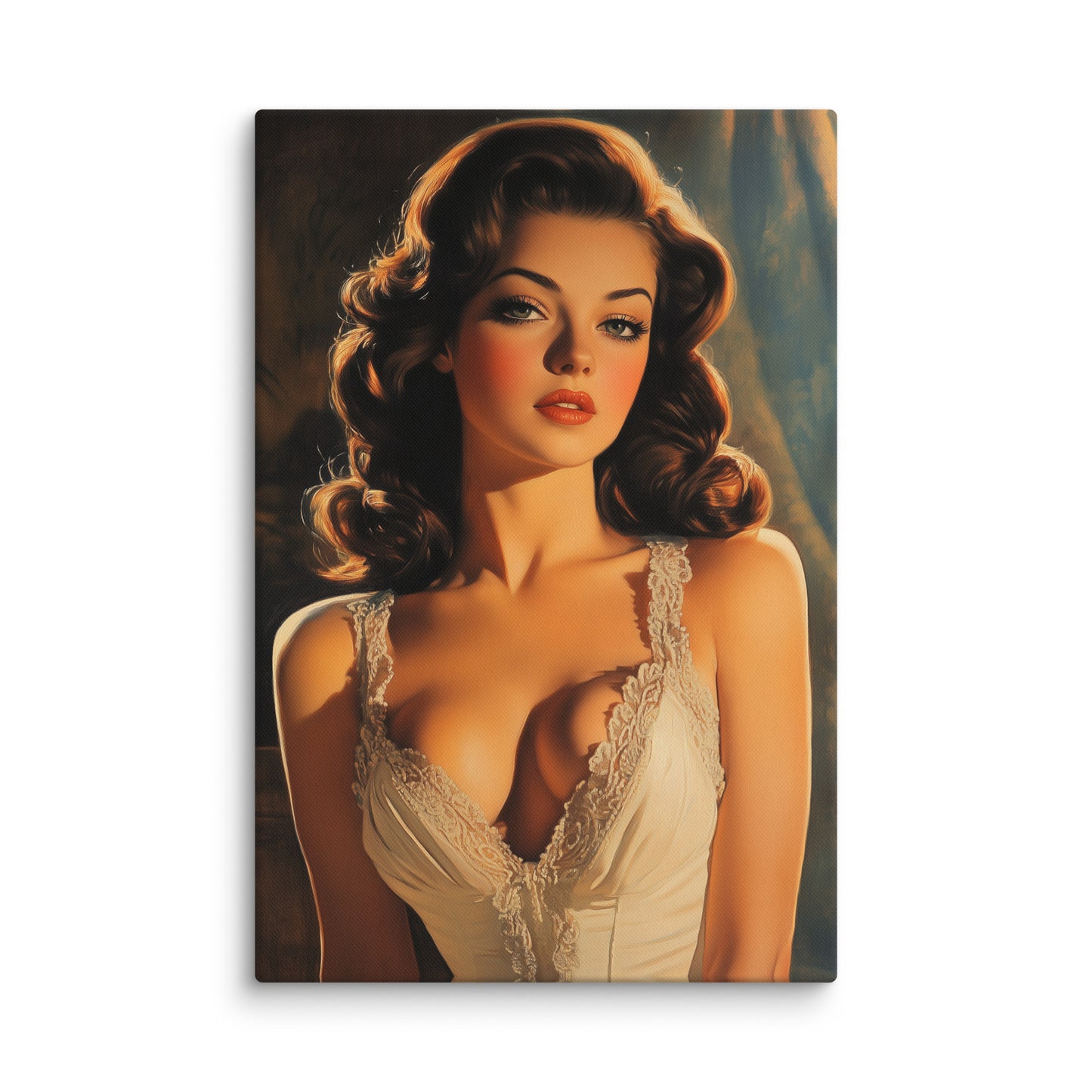 Tableau Femme Vintage : Diva Hollywoodienne Affiches, reproductions et œuvres graphiques Art Virtuoso XL