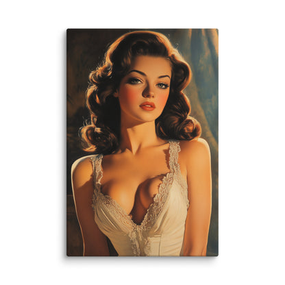 Tableau Femme Vintage : Diva Hollywoodienne Affiches, reproductions et œuvres graphiques Art Virtuoso XL