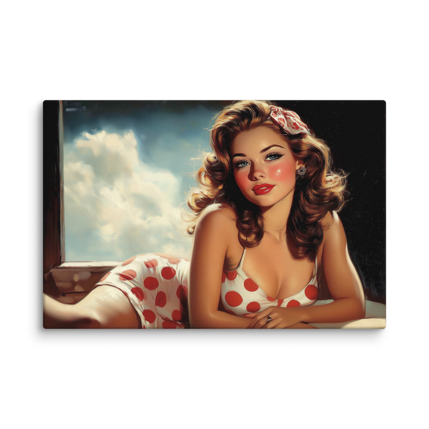 Peinture Pin Up : Glamour Rétro Affiches, reproductions et œuvres graphiques Art Virtuoso XL