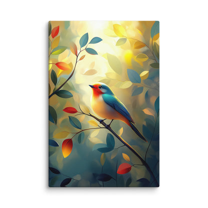 Tableau Oiseau - Peinture d'Automne Affiches, reproductions et œuvres graphiques Art Virtuoso XL