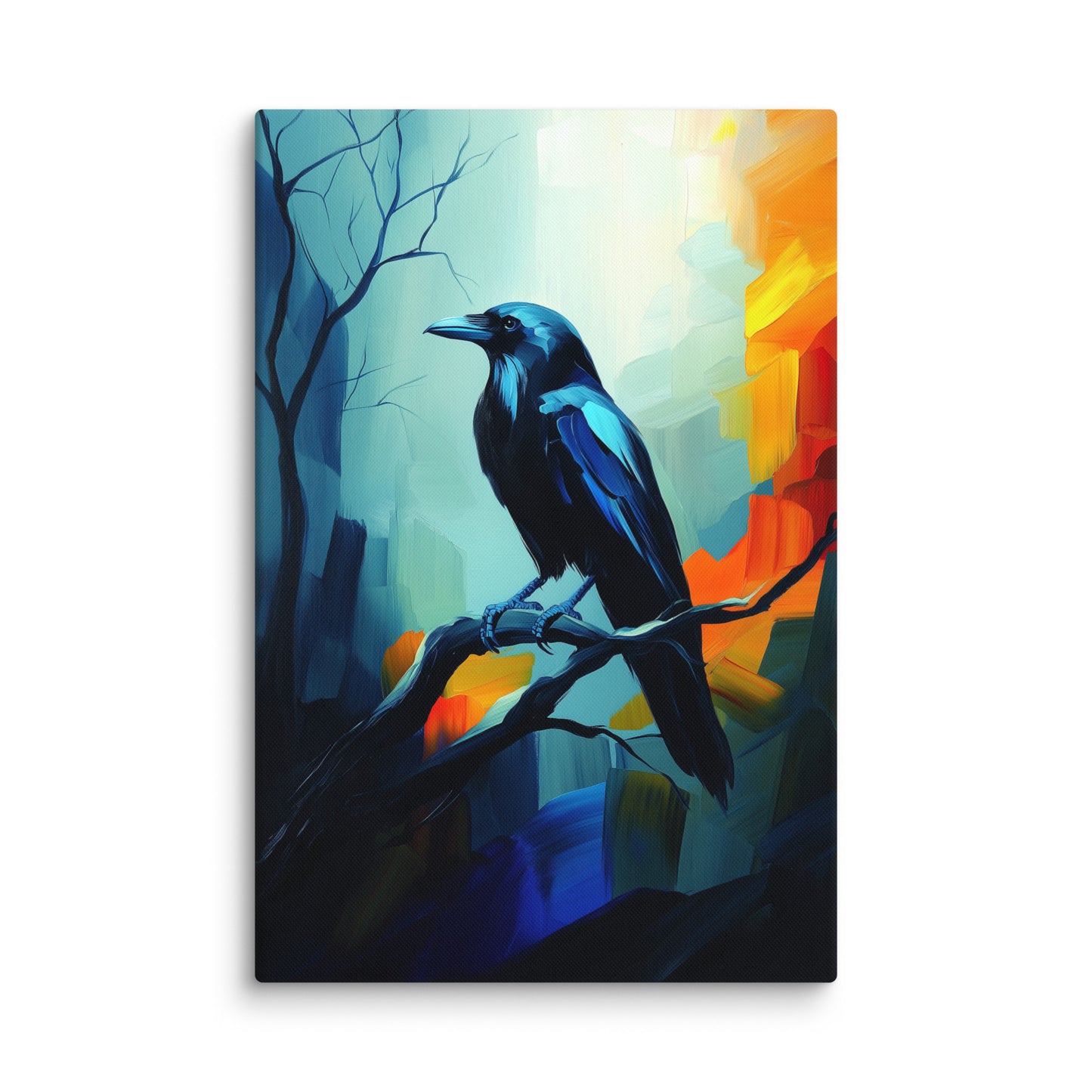 Tableau Corbeau Mystique Affiches, reproductions et œuvres graphiques Art Virtuoso XL