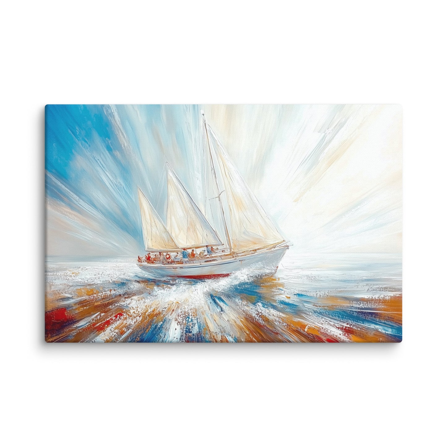 Tableau Art Bateau : Odyssée Maritime Affiches, reproductions et œuvres graphiques Art Virtuoso XL