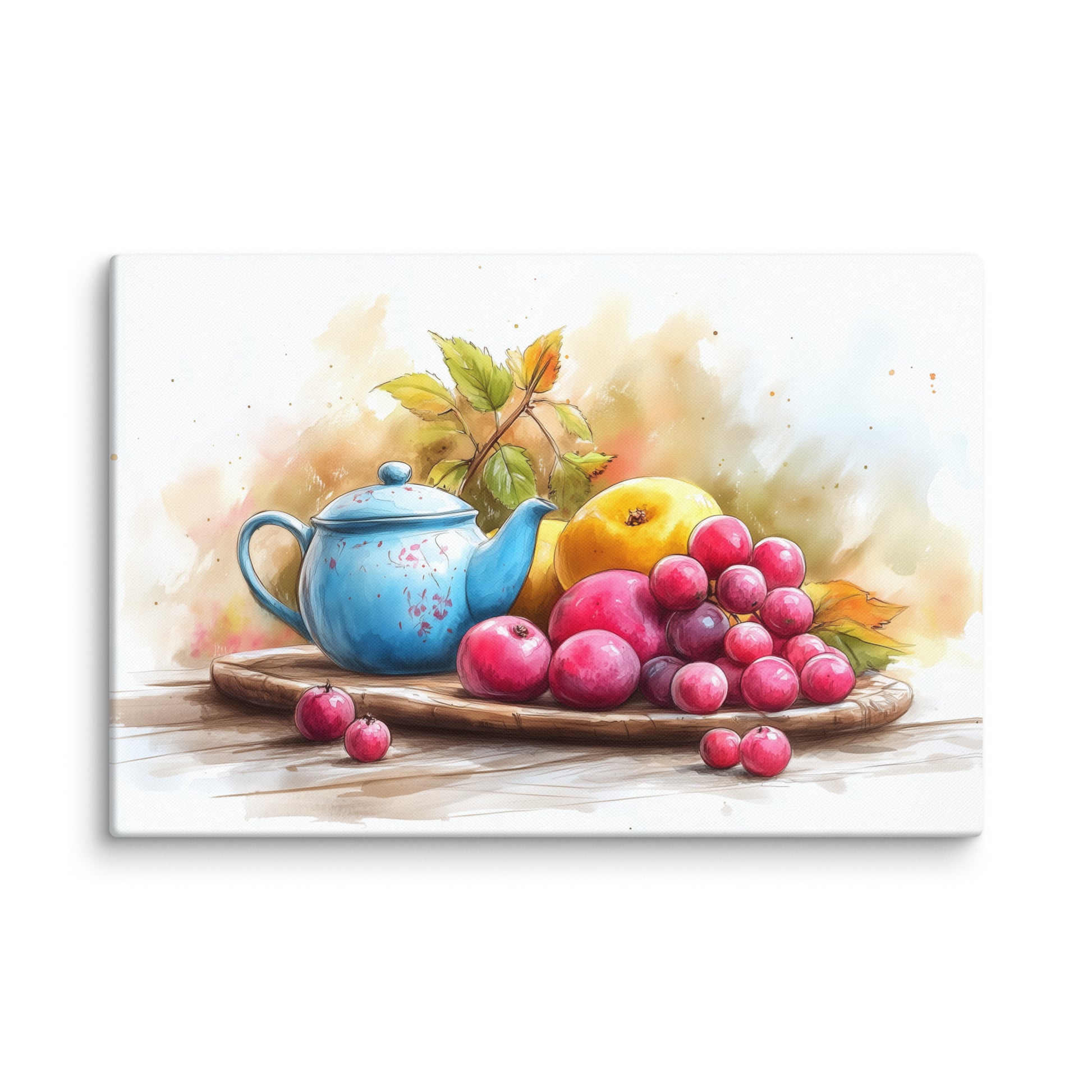 Peinture Nature Morte Aquarelle – Douceur et Légèreté Intemporelle Affiches, reproductions et œuvres graphiques Art Virtuoso XL