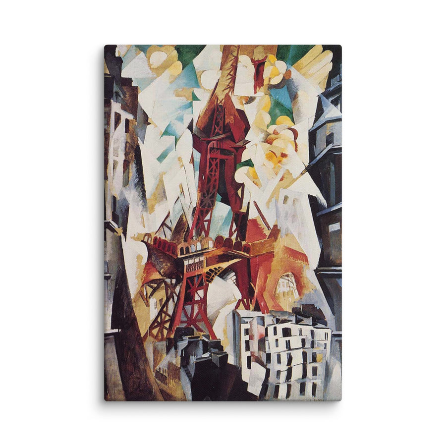 Tableau Tour Eiffel Rouge - Robert Delaunay