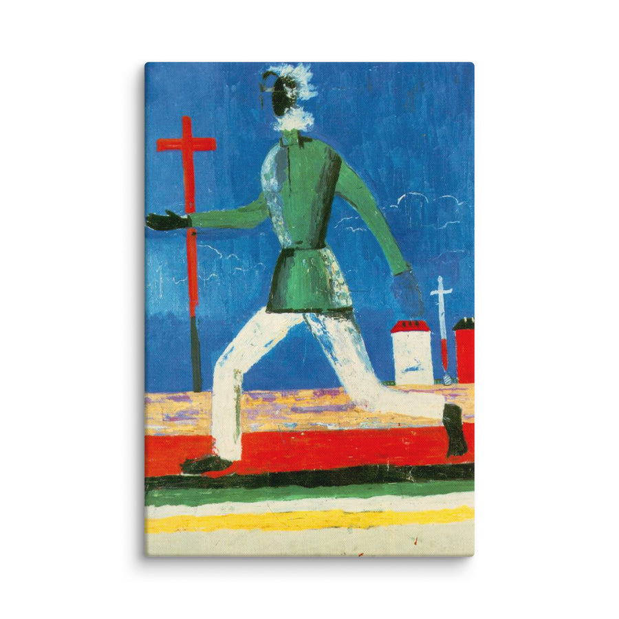 Tableau L'Homme qui Court - Kazimir Malevitch