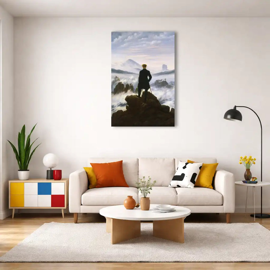 Wanderer above the Sea of Fog – Caspar David Friedrich Wall Art