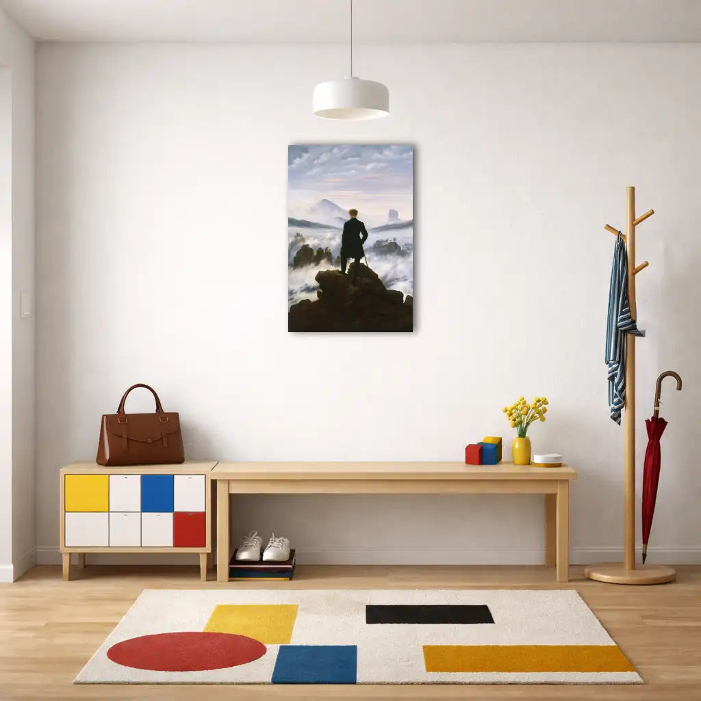 Caspar David Friedrich - Le Voyageur contemplant une mer de nuages