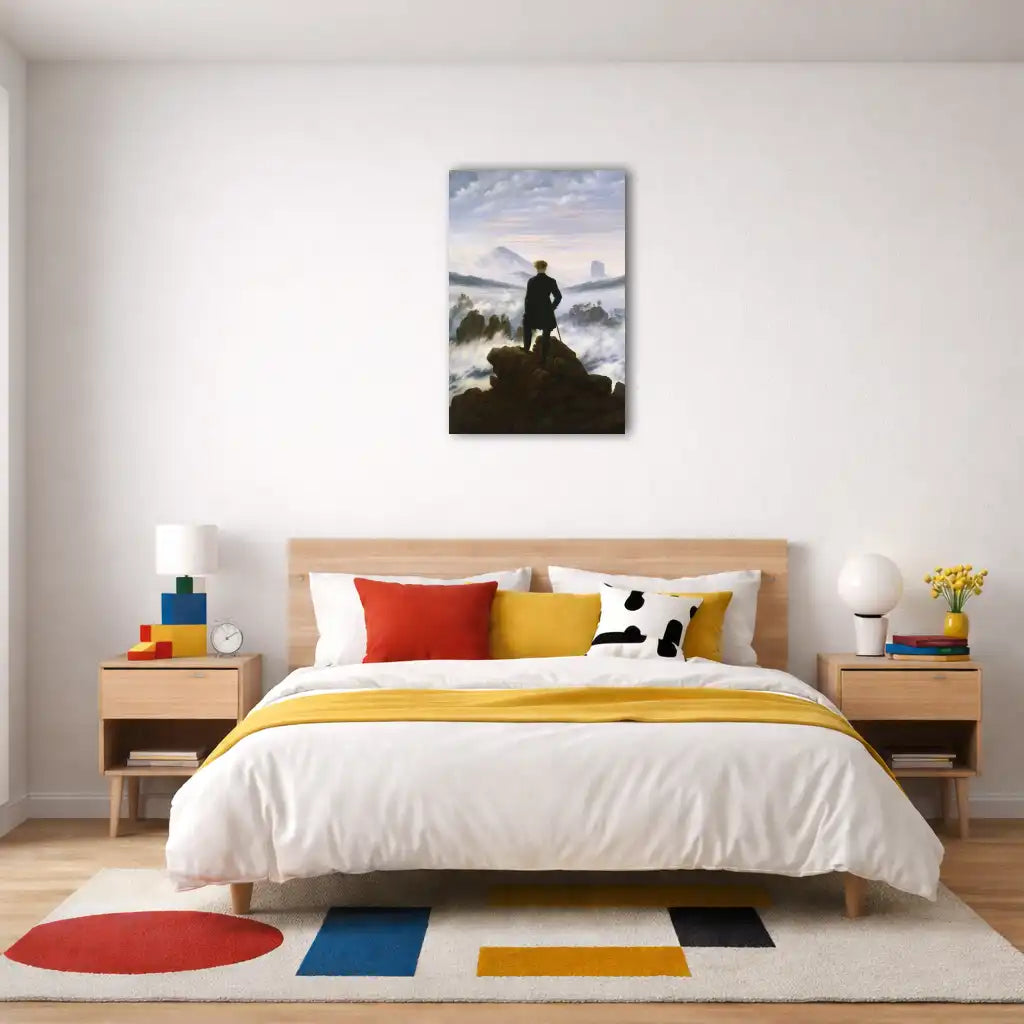 Caspar David Friedrich - Le Voyageur contemplant une mer de nuages