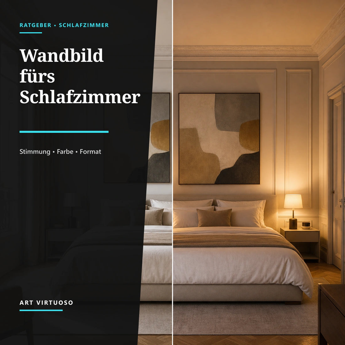 Welches Wandbild passt ins Schlafzimmer? Der Ratgeber