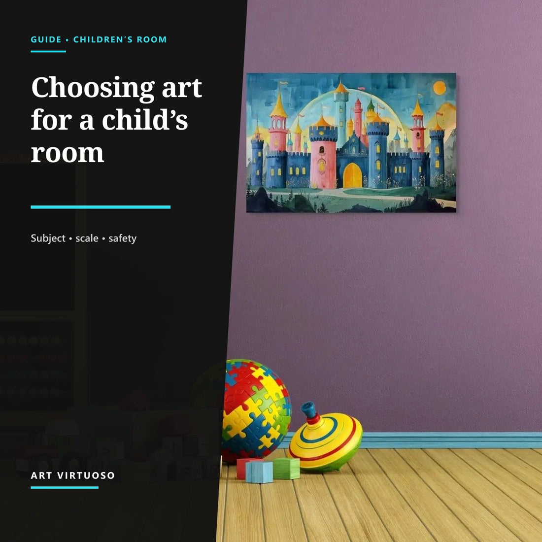 How to Choose Wall Art for a Child’s Room: A Practical Guide