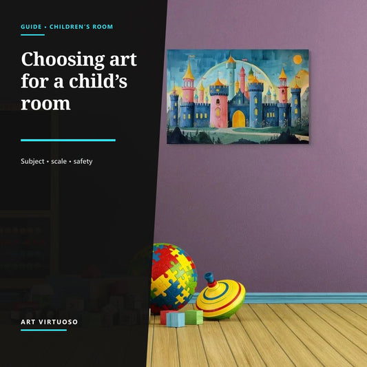 How to Choose Wall Art for a Child’s Room: A Practical Guide