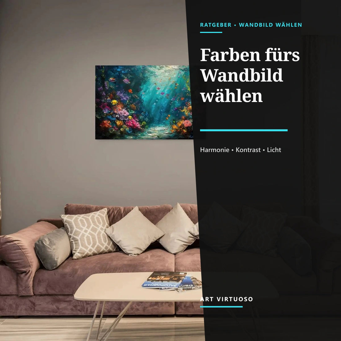 Welche Wandbild-Farben passen zu Ihrem Zuhause?