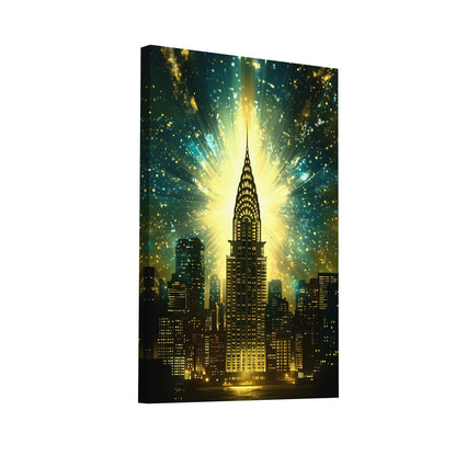 Product Hero 3D WebP Tableau Chrysler Building - Art Deco - Art Virtuoso