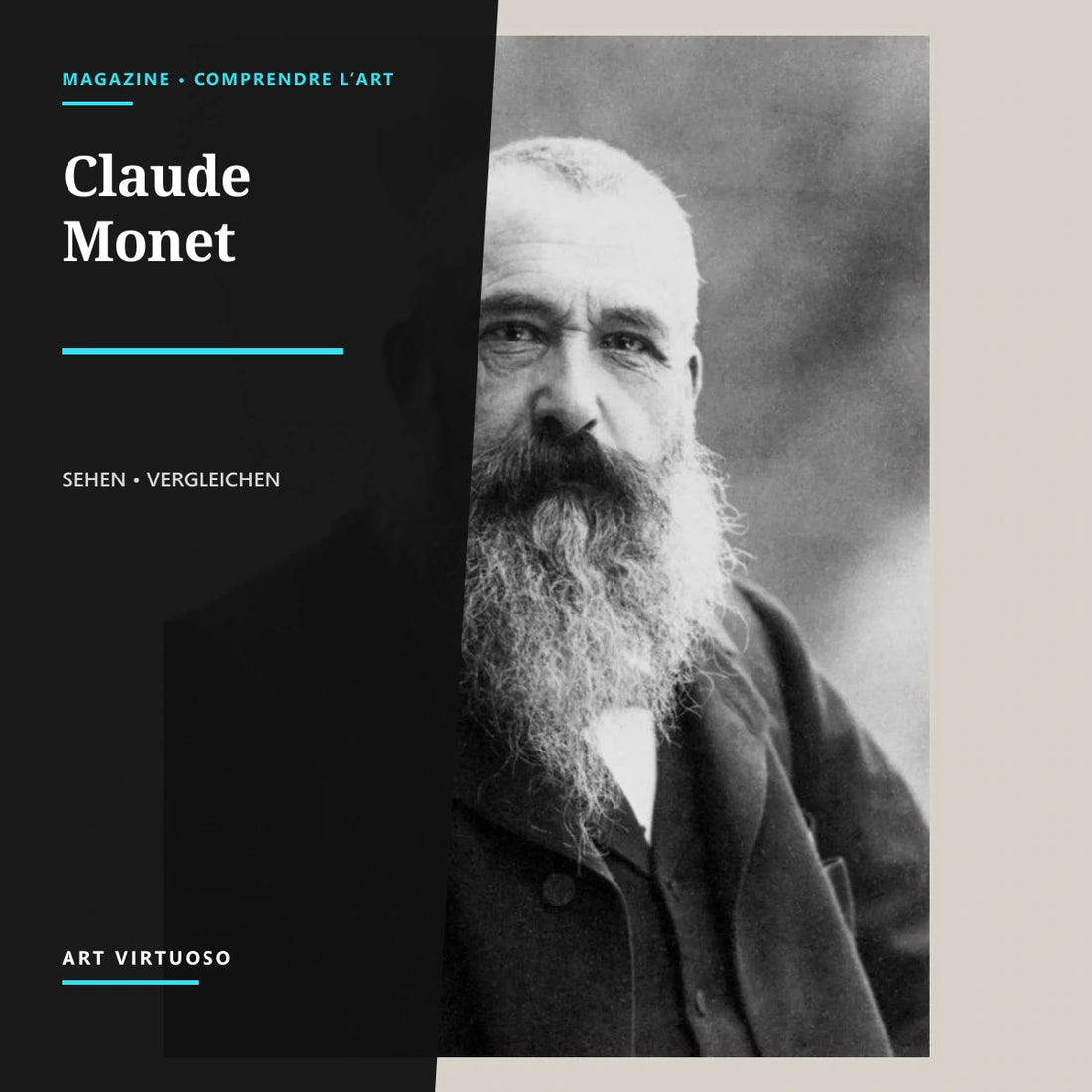 Claude Monet: Biografie und bedeutende Werke