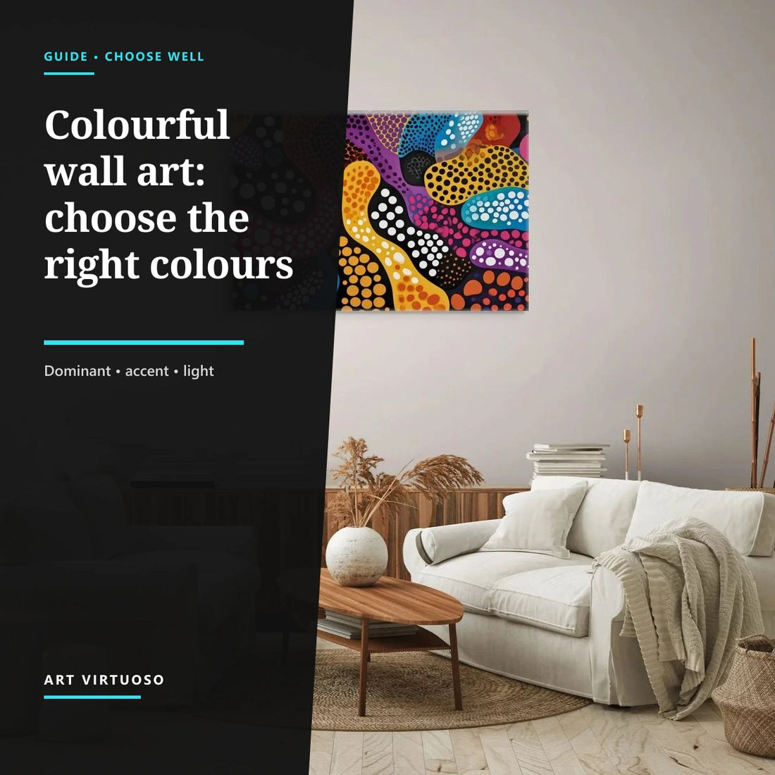 Colourful Wall Art: How to Choose the Right Colours for Your Interior