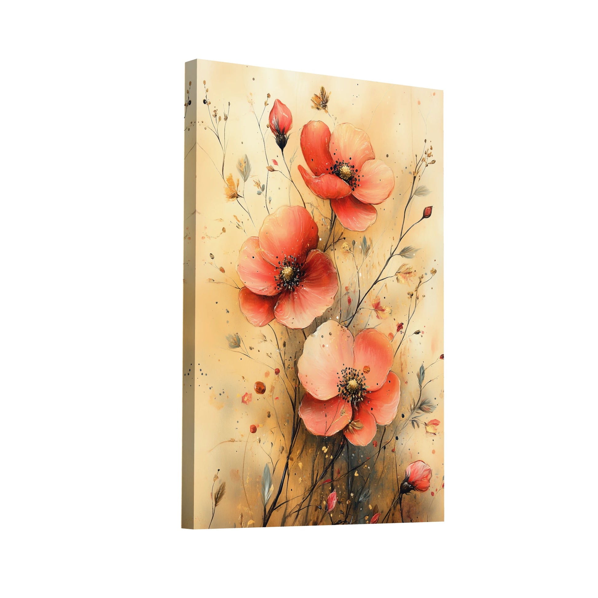 Product Hero 3D WebP Toile Cuisine - Bohème Nature - Art Virtuoso