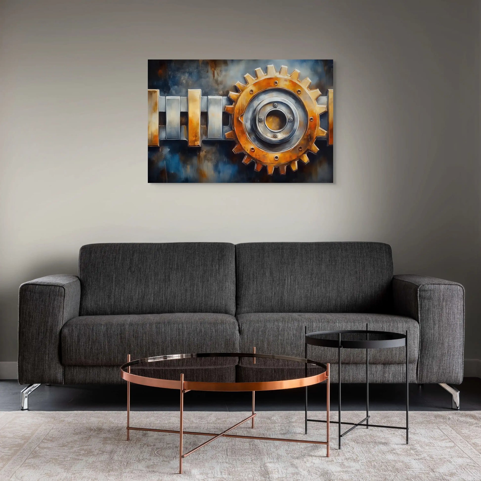 Tableau Décoration Murale Industrielle Affiches, reproductions et œuvres graphiques Art Virtuoso