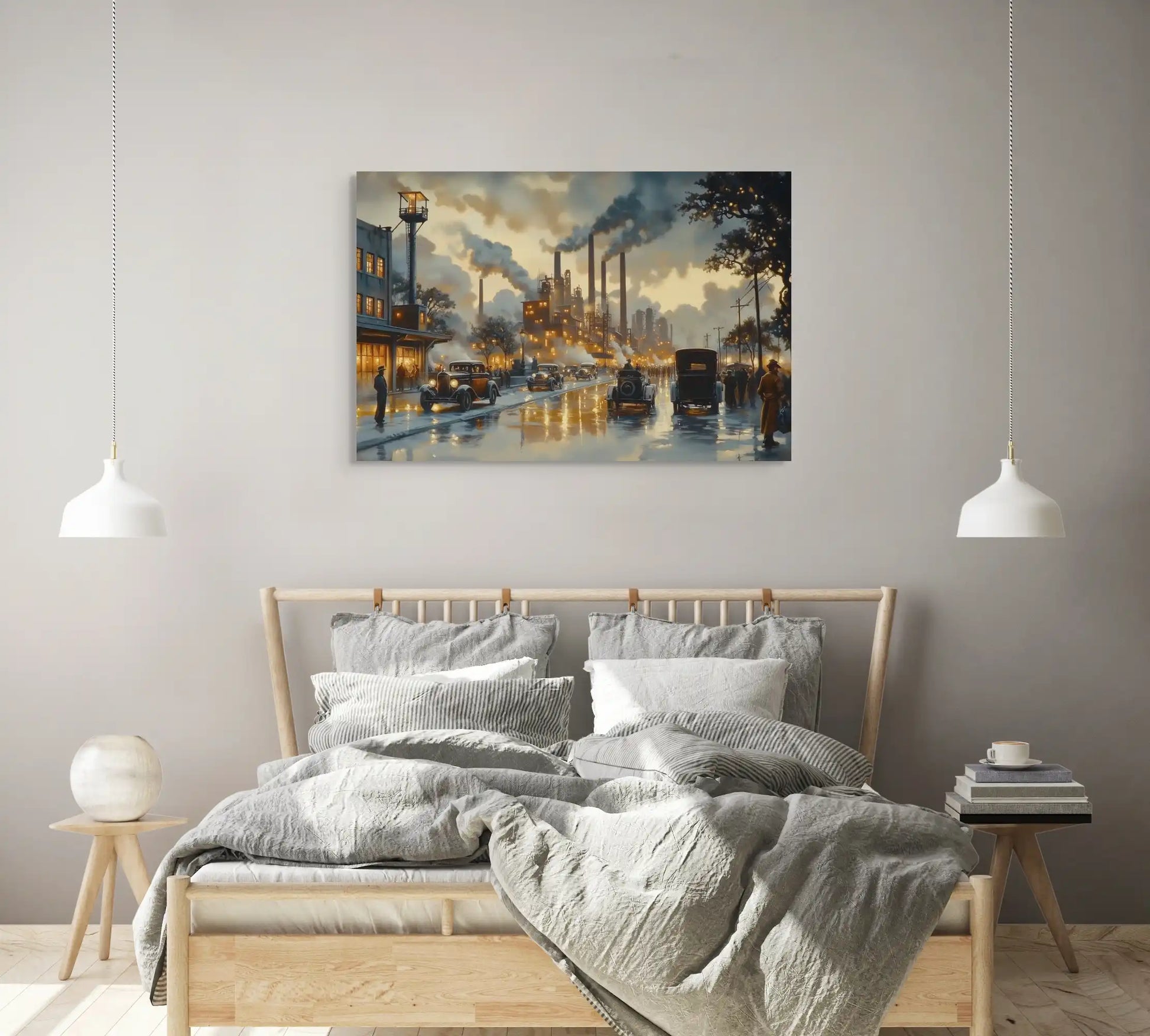 Toile Déco Style Industriel Vintage Affiches, reproductions et œuvres graphiques Art Virtuoso