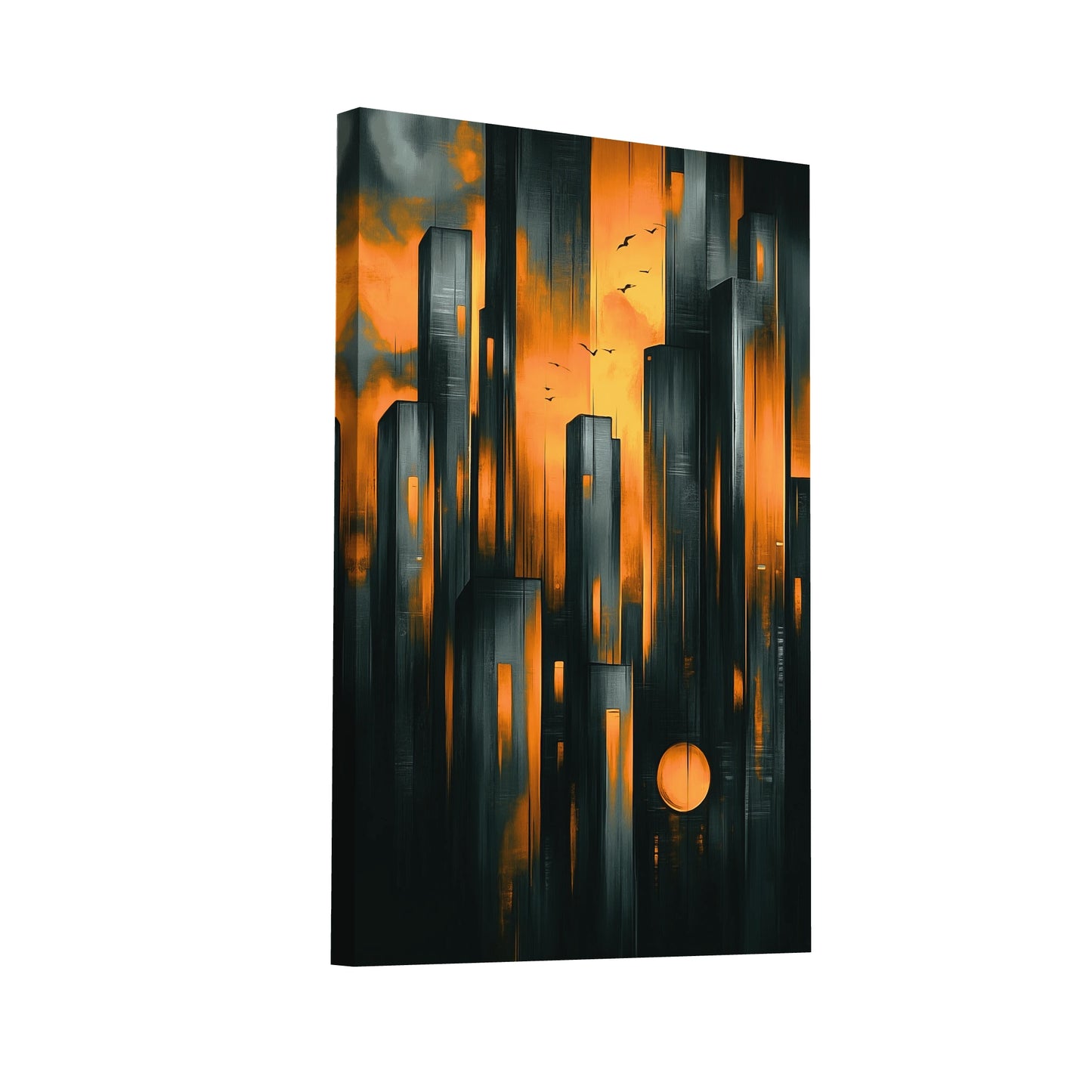 Product Hero 3D WebP Deco Chambre Industrielle - Toile Urbaine - Art Virtuoso
