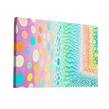 Product Hero 3D WebP Tableau Déco Murale Abstraite - Couleurs Vivantes - Art Virtuoso
