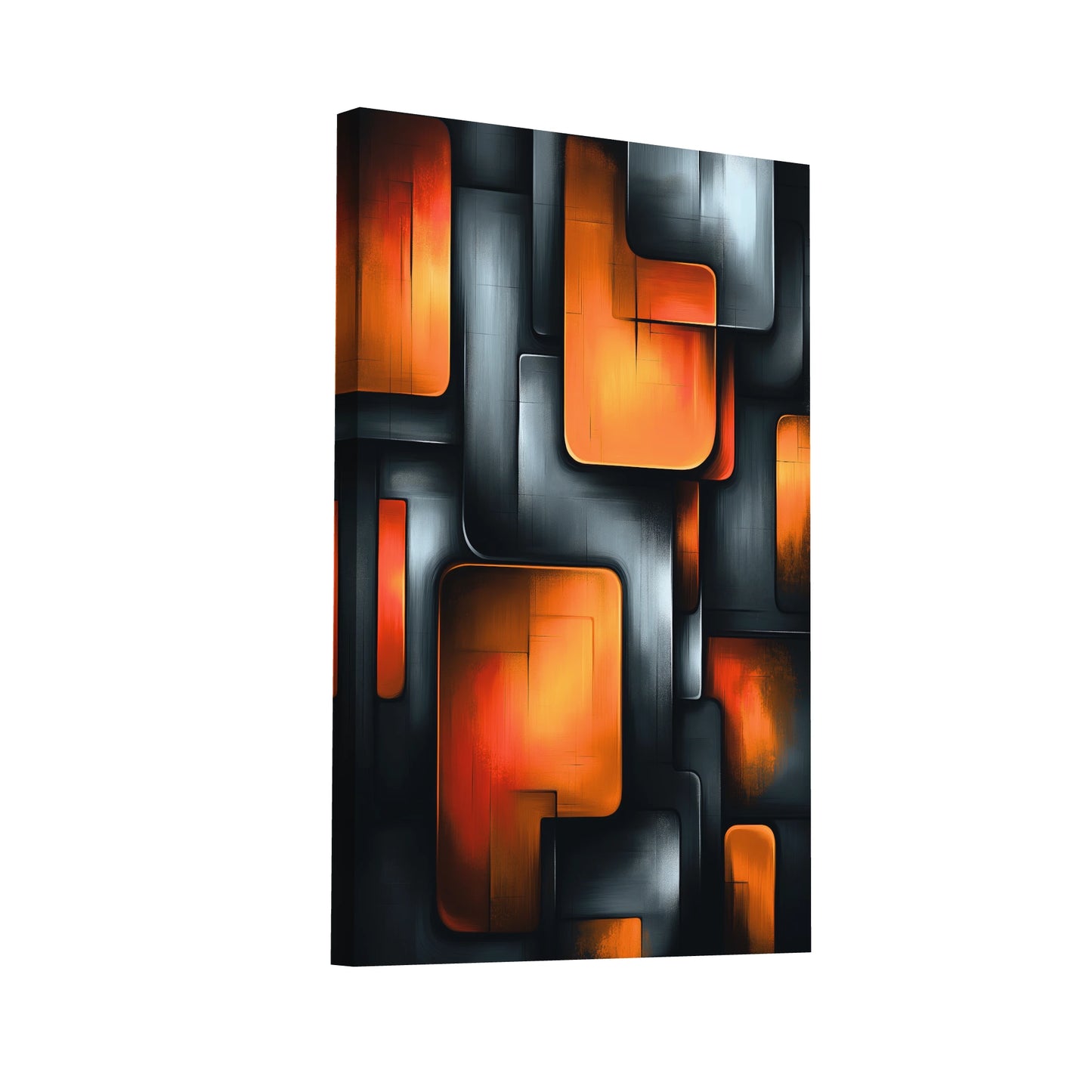 Product Hero 3D WebP Toile Decoration Cuisine - Industriel - Art Virtuoso