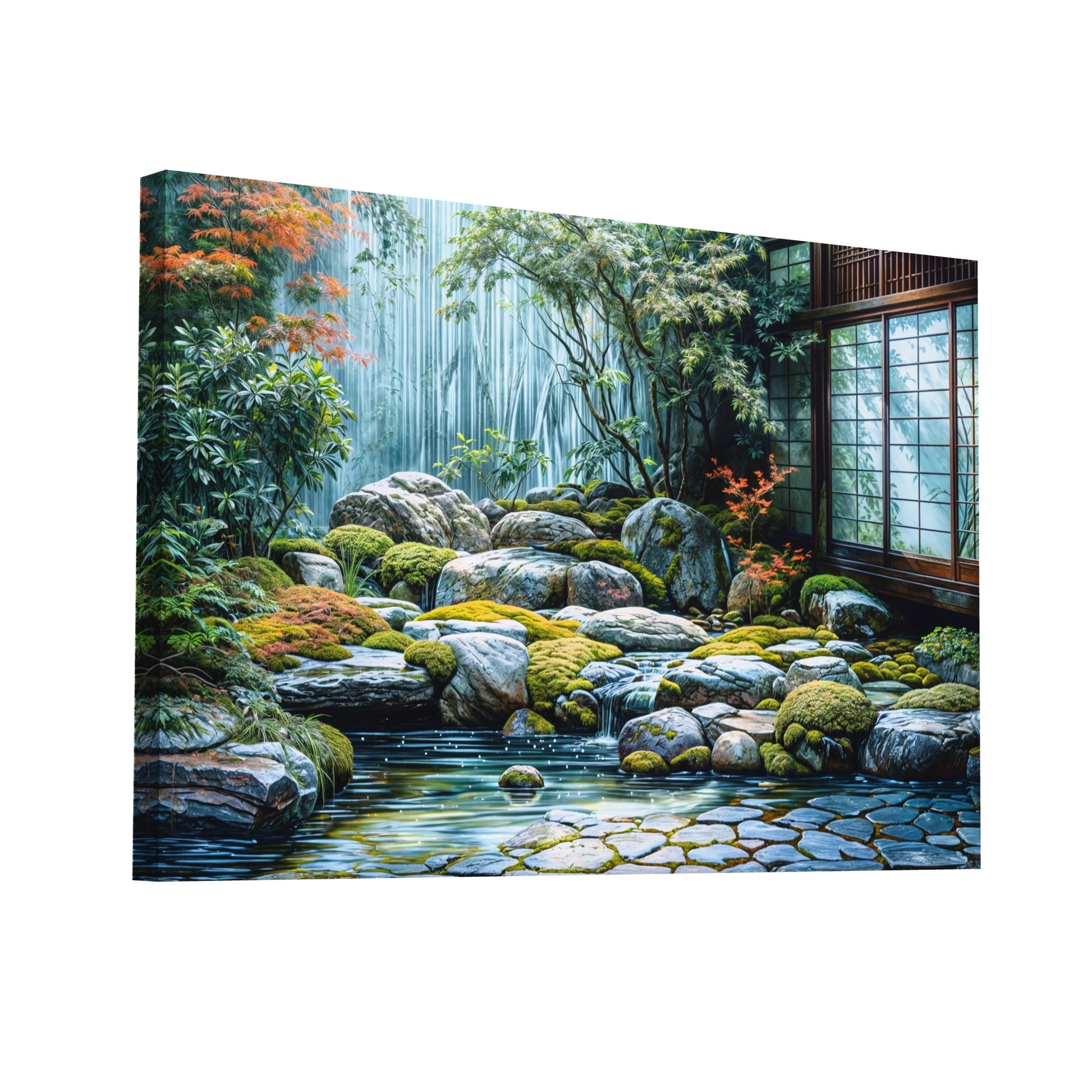 Product Hero 3D WebP Tableau Décoration Japonaise Moderne - Art Virtuoso