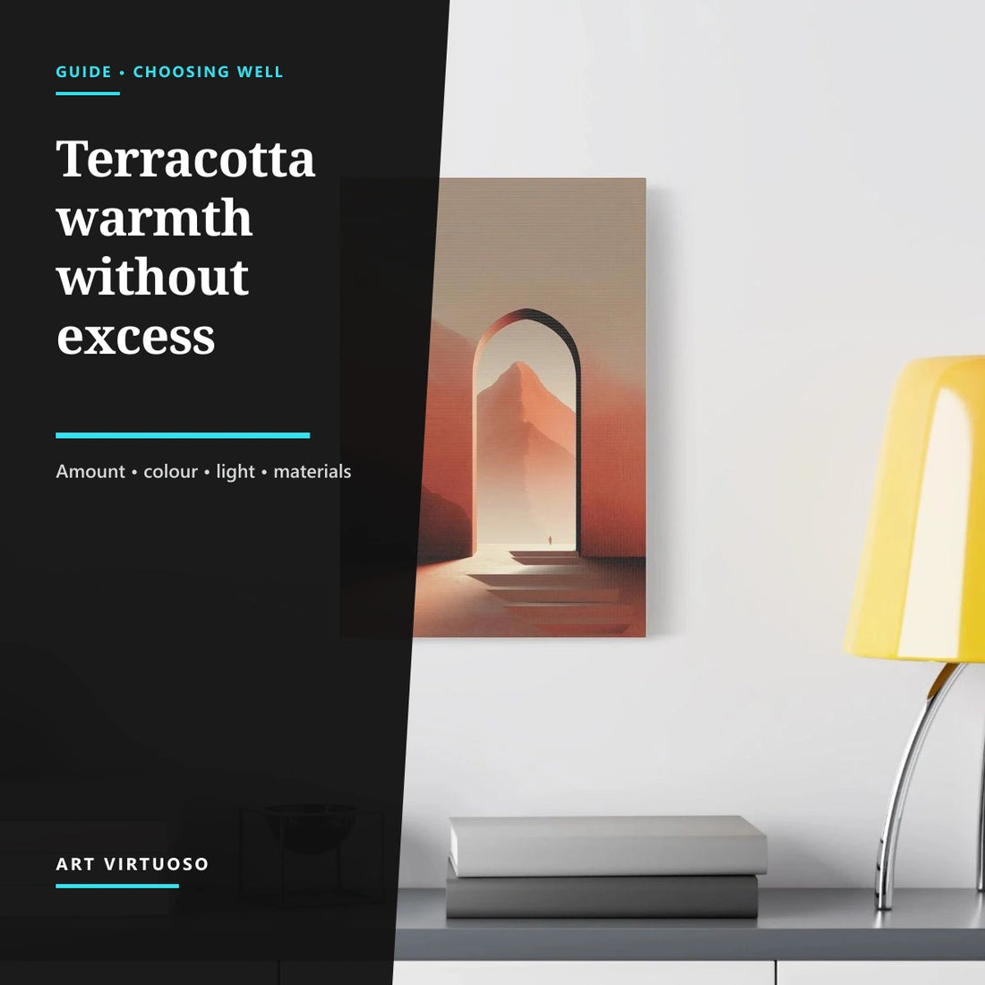 Terracotta Wall Decor: Art and Colour Pairings for a Warm, Balanced Interior