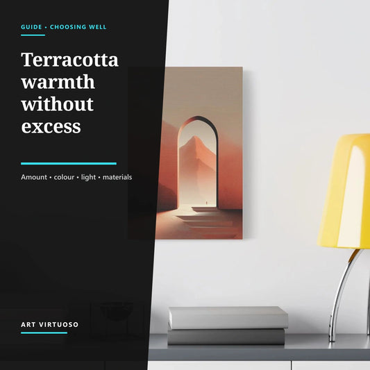 Terracotta Wall Decor: Art and Colour Pairings for a Warm, Balanced Interior