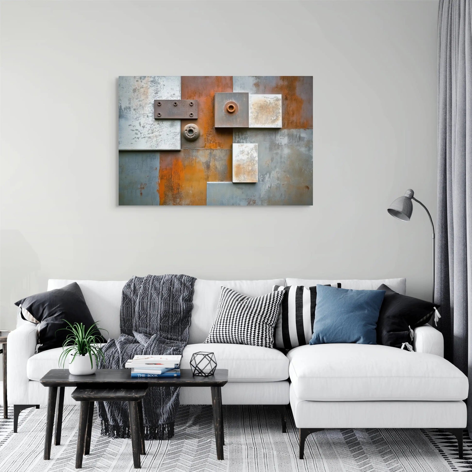 Décoration Industrielle Moderne sur Toile Affiches, reproductions et œuvres graphiques Art Virtuoso