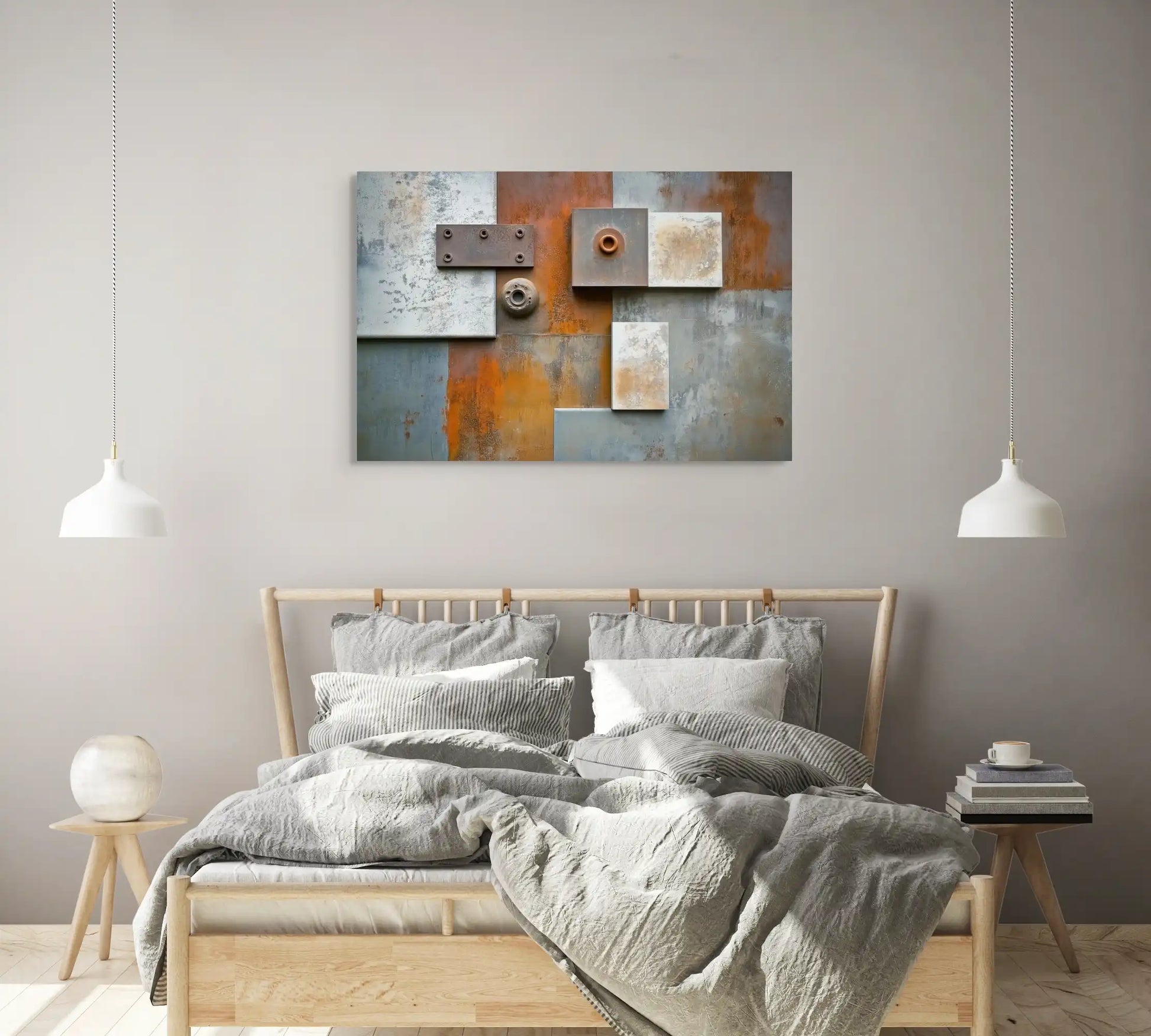 Décoration Industrielle Moderne sur Toile Affiches, reproductions et œuvres graphiques Art Virtuoso