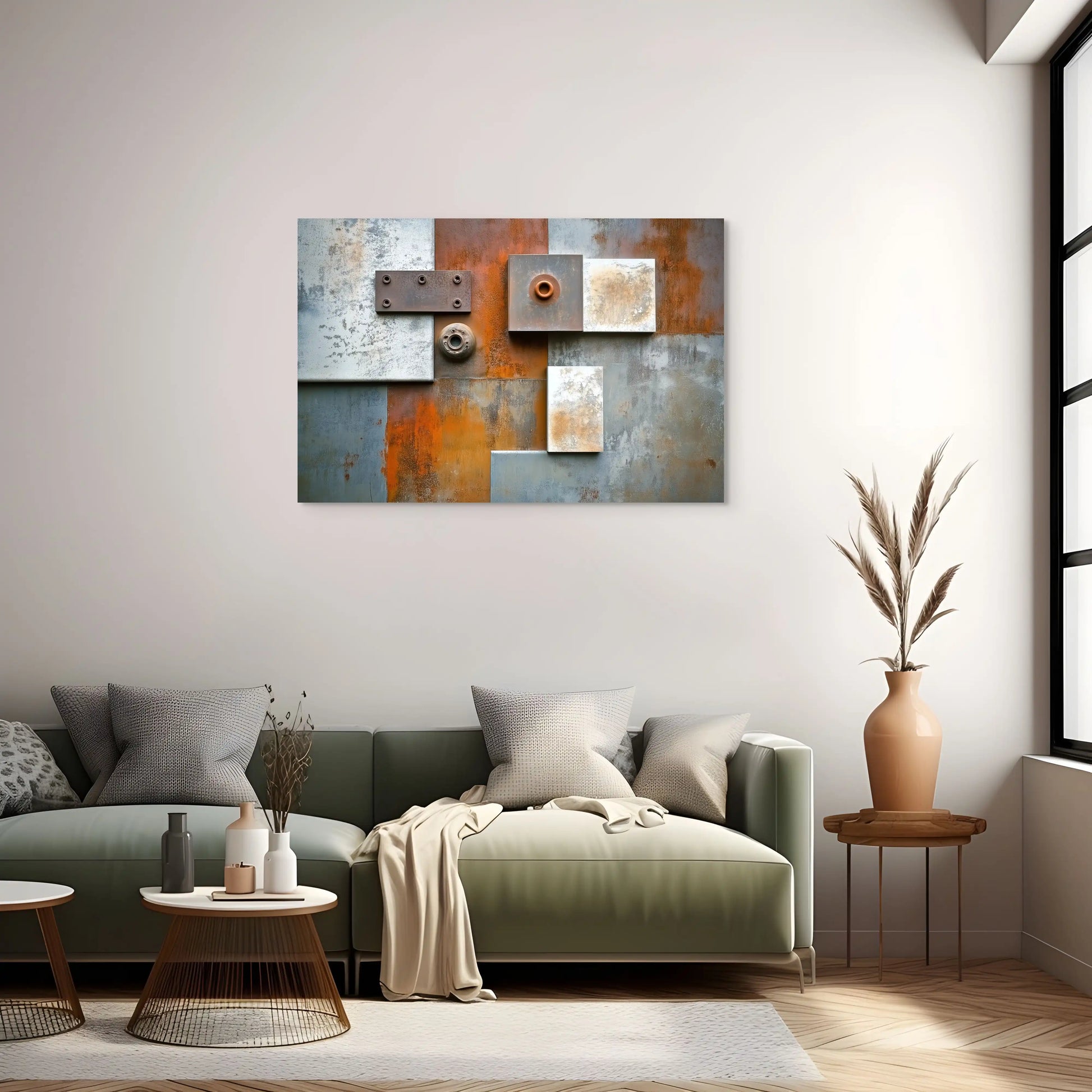 Décoration Industrielle Moderne sur Toile Affiches, reproductions et œuvres graphiques Art Virtuoso