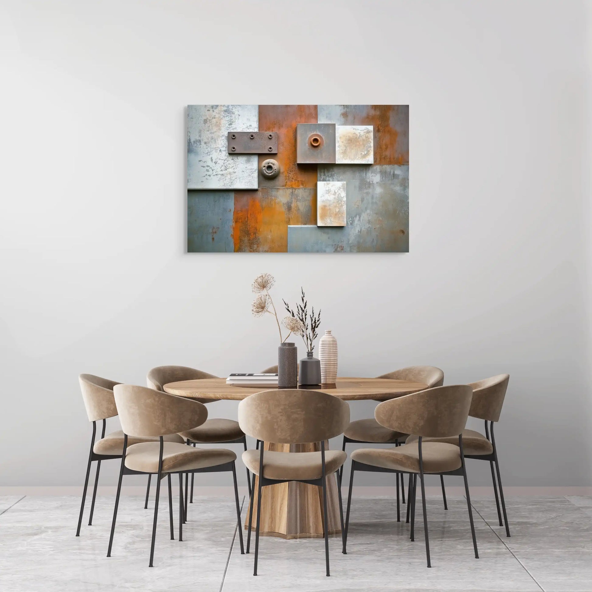 Décoration Industrielle Moderne sur Toile Affiches, reproductions et œuvres graphiques Art Virtuoso