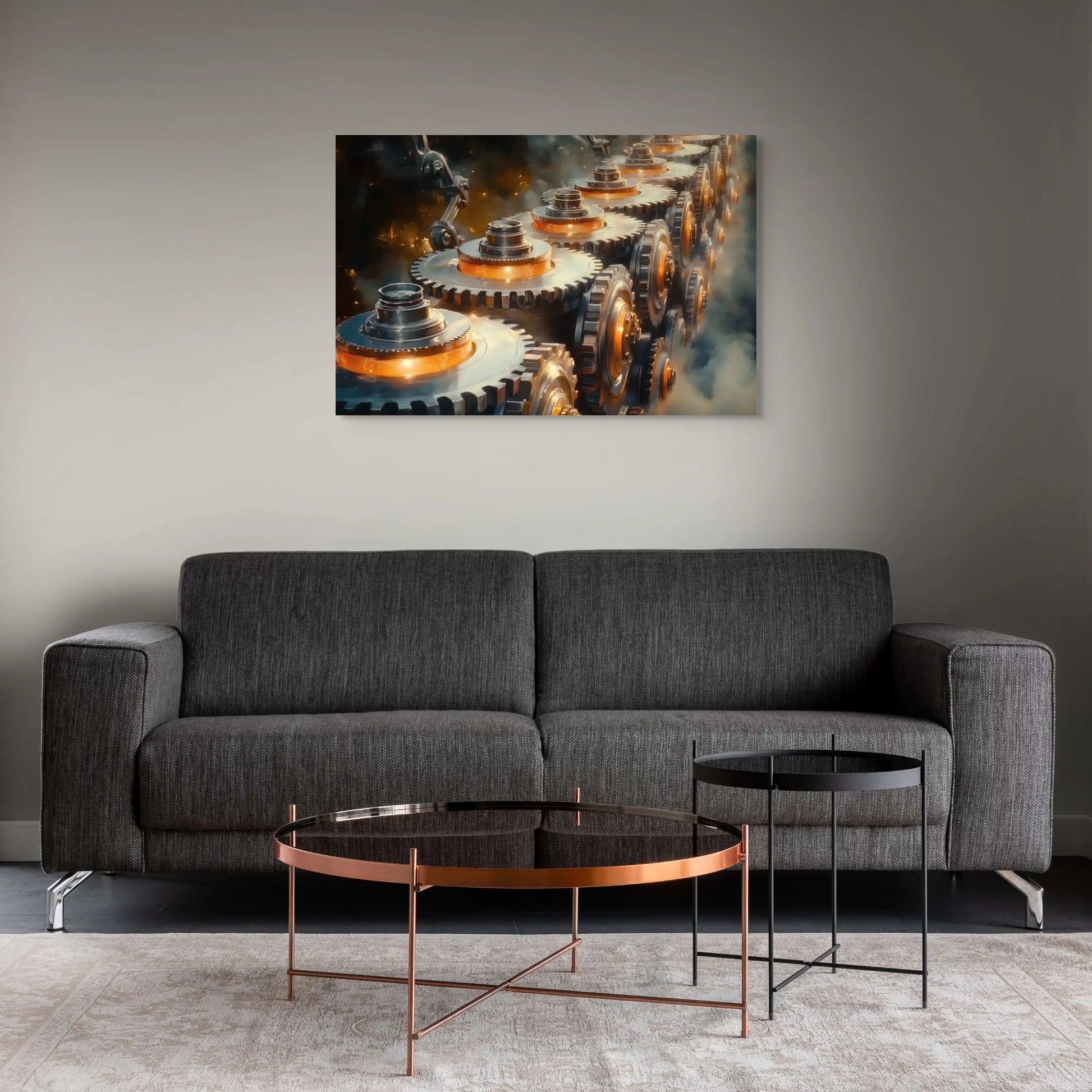 Tableau Déco Murale Industrielle Affiches, reproductions et œuvres graphiques Art Virtuoso