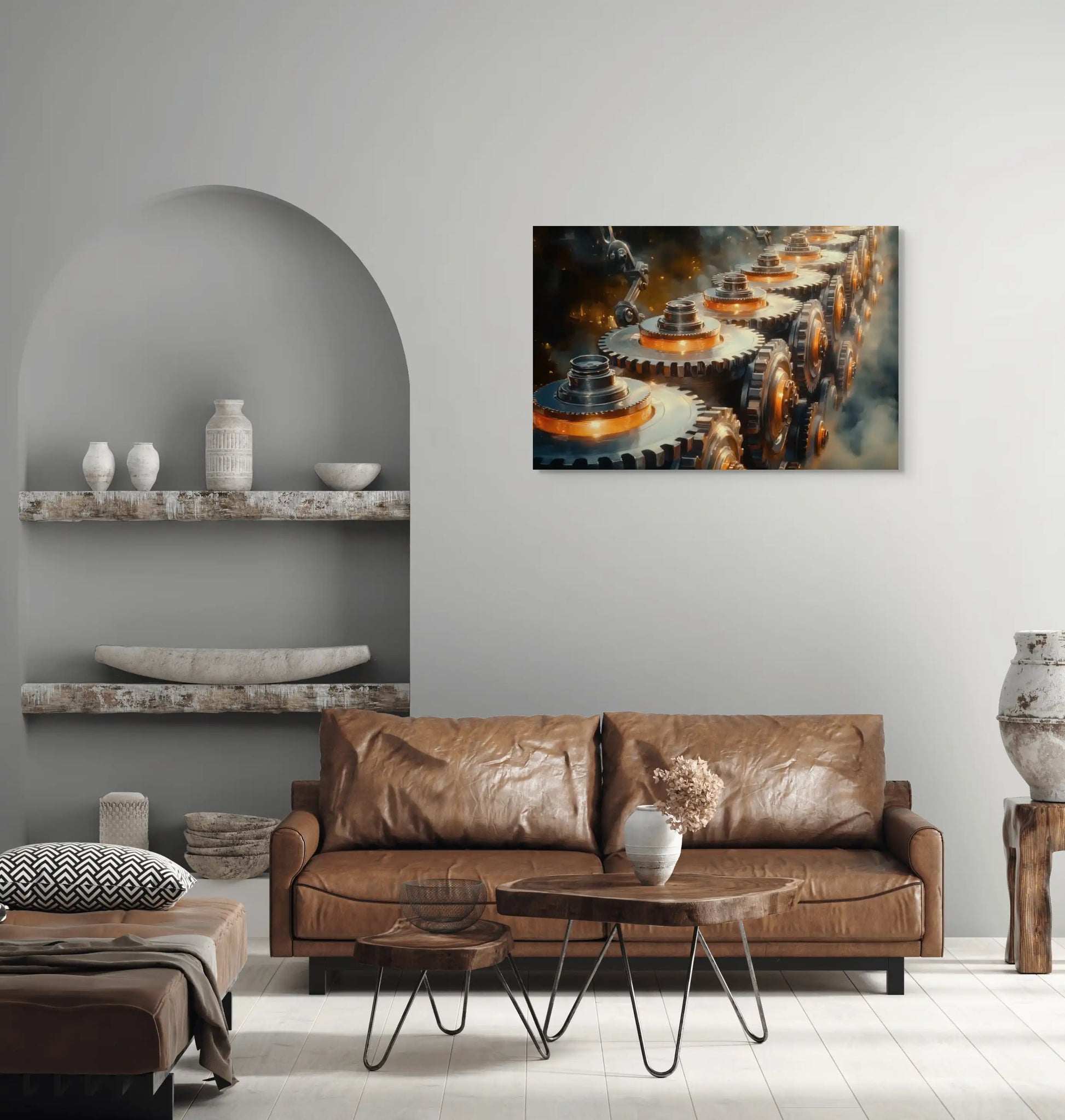 Tableau Déco Murale Industrielle Affiches, reproductions et œuvres graphiques Art Virtuoso