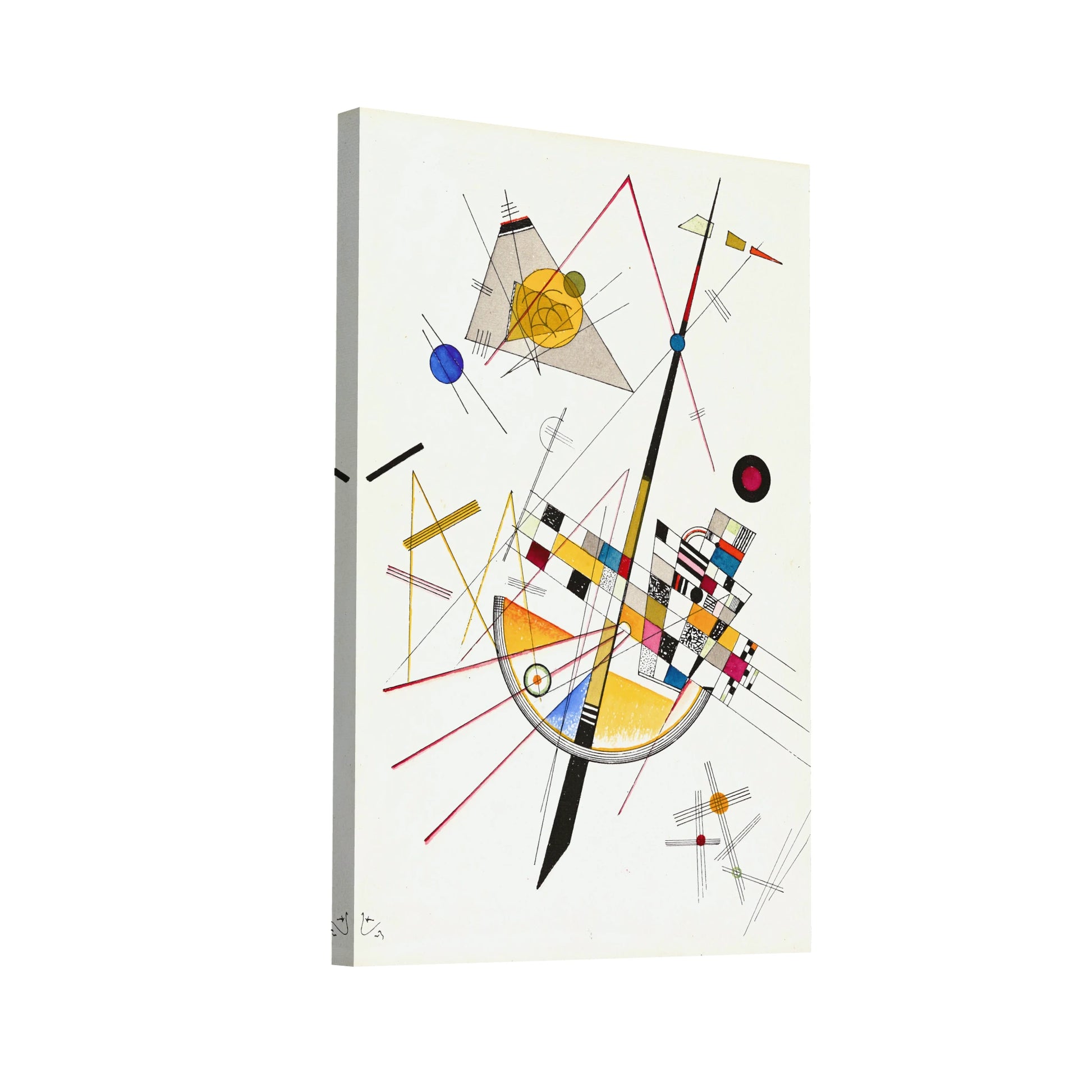 Product Hero 3D WebP Délicate Tension - Vassily Kandinsky - Art Virtuoso