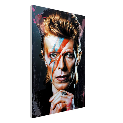 Tableau David Bowie - Pop Art Affiches, reproductions et œuvres graphiques Art Virtuoso XL - 60x90 cm / 24x36″  