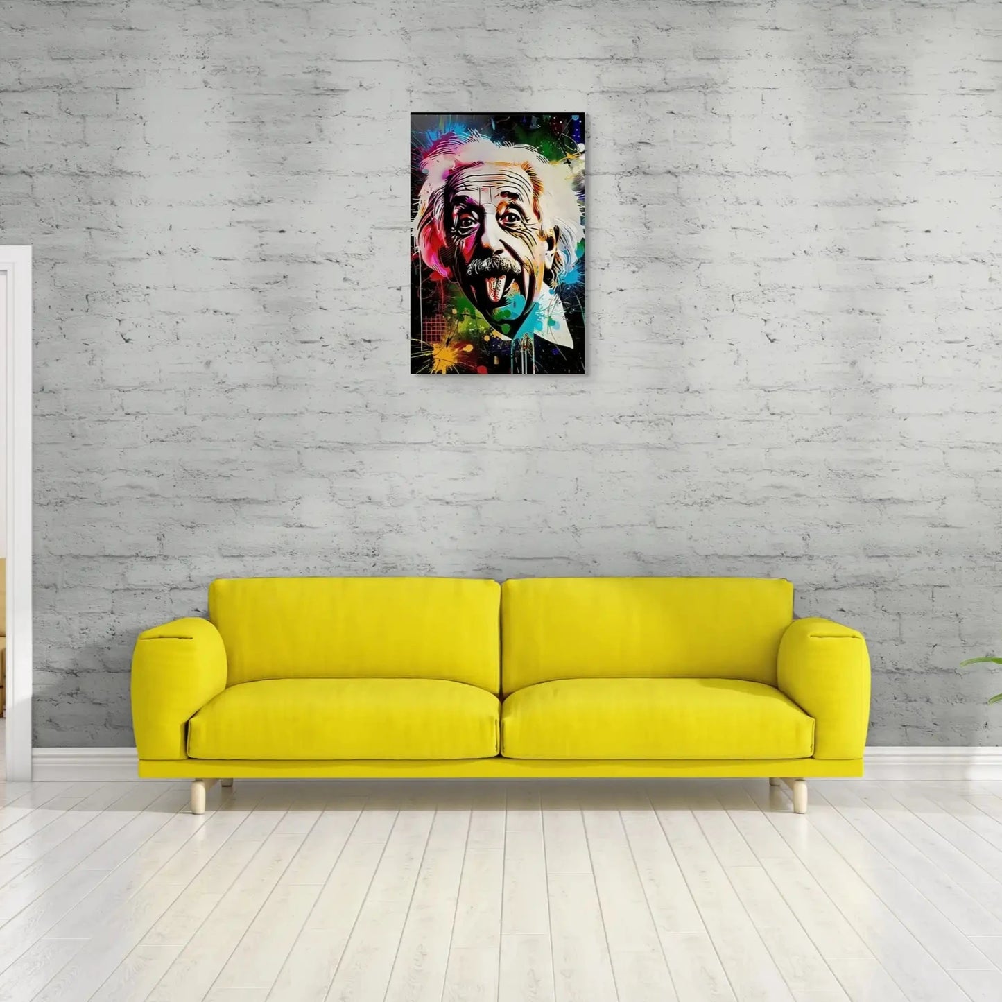 Tableau Einstein Pop Art  Art Virtuoso   